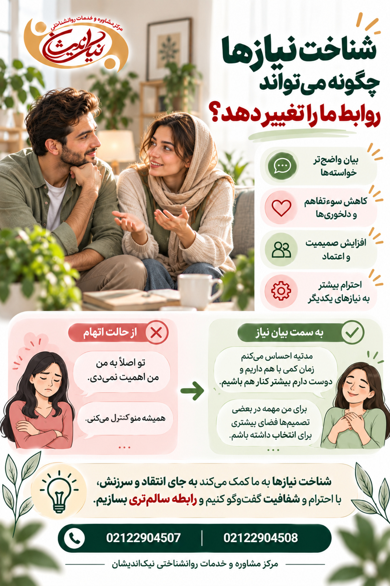 شناخت نیازها چگونه میتواند روابط ما را تغییر دهد1